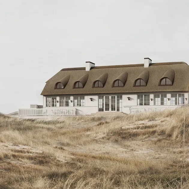 Badehotelletvejers Fra Vest Klippet